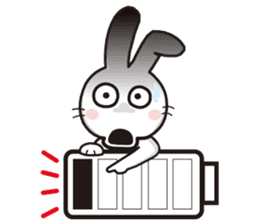 Tsai Tsai rabbit-Happy Life sticker #5497124