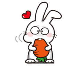 Tsai Tsai rabbit-Happy Life sticker #5497131