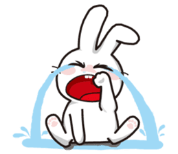 Tsai Tsai rabbit-Happy Life sticker #5497133