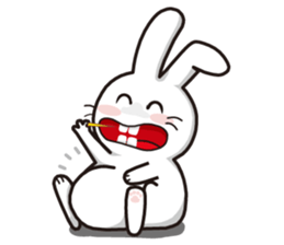 Tsai Tsai rabbit-Happy Life sticker #5497140
