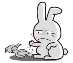 Tsai Tsai rabbit-Happy Life sticker #5497143