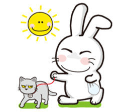 Tsai Tsai rabbit-Happy Life sticker #5497147