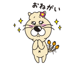 Pretty lion sticker #5497446