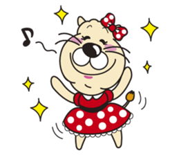 Pretty lion sticker #5497465