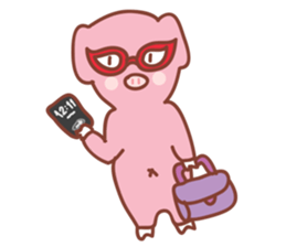 Piggy Pinky sticker #5498021