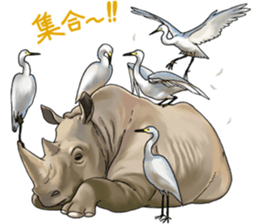 Modernistic Tyoujuugiga2 sticker #5498603