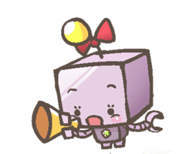 The chatty robot Kanako, 7 years old sticker #5498909
