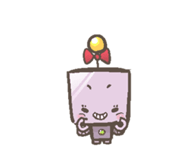 The chatty robot Kanako, 7 years old sticker #5498914