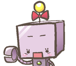 The chatty robot Kanako, 7 years old sticker #5498921