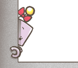 The chatty robot Kanako, 7 years old sticker #5498925