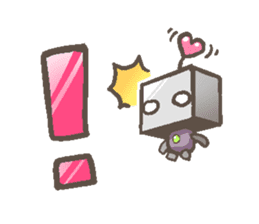 The chatty robot Kanako, 7 years old sticker #5498927