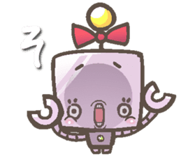 The chatty robot Kanako, 7 years old sticker #5498931