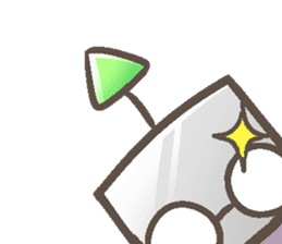 The chatty robot Kanako, 7 years old sticker #5498936