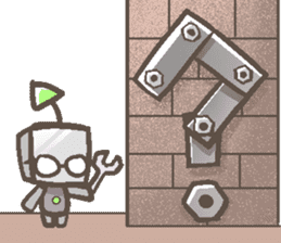 The chatty robot Kanako, 7 years old sticker #5498938