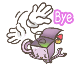 The chatty robot Kanako, 7 years old sticker #5498939