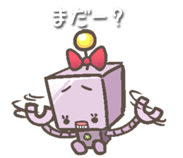 The chatty robot Kanako, 7 years old sticker #5498941