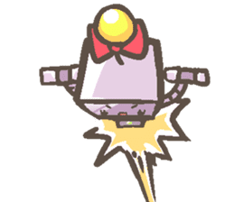 The chatty robot Kanako, 7 years old sticker #5498944