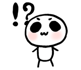 White kids sticker #5499603