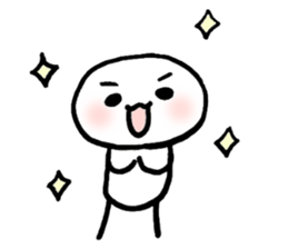 White kids sticker #5499606