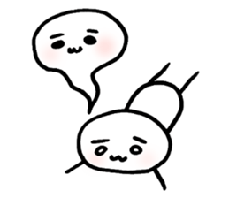 White kids sticker #5499610