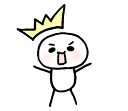 White kids sticker #5499626