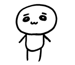 White kids sticker #5499627