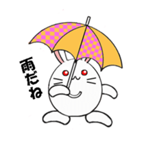 Because I'm a rabbit sticker #5500164