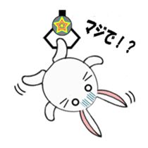 Because I'm a rabbit sticker #5500185