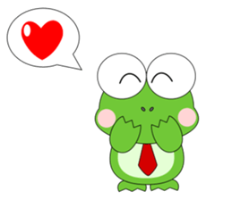 Always cheerful frog sticker #5501031