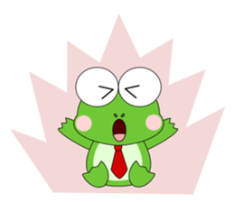 Always cheerful frog sticker #5501035