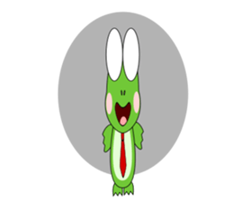 Always cheerful frog sticker #5501036