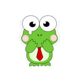 Always cheerful frog sticker #5501051