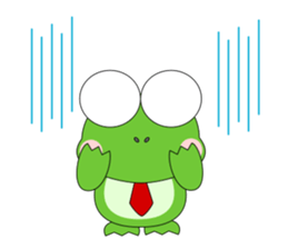Always cheerful frog sticker #5501055