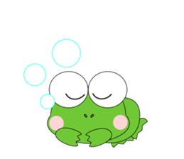 Always cheerful frog sticker #5501056