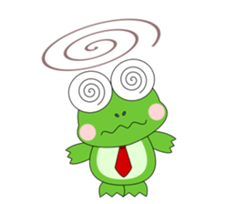 Always cheerful frog sticker #5501064