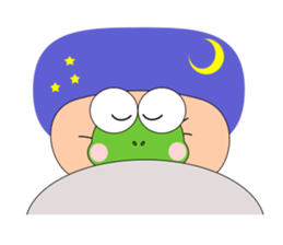 Always cheerful frog sticker #5501067