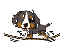 iinu - Bernese Mountain Dog sticker #5501080