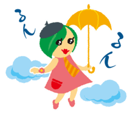 softly mystery-chan sticker #5501428