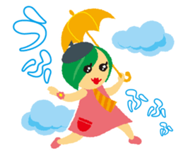 softly mystery-chan sticker #5501432