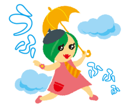 softly mystery-chan sticker #5501432