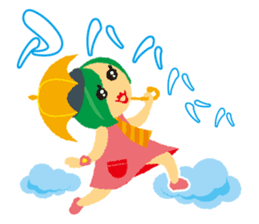 softly mystery-chan sticker #5501433