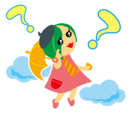 softly mystery-chan sticker #5501436
