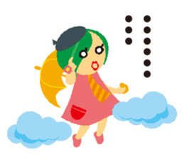 softly mystery-chan sticker #5501437