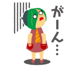 softly mystery-chan sticker #5501438