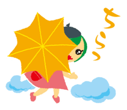 softly mystery-chan sticker #5501441