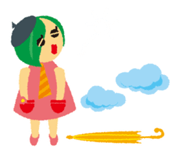 softly mystery-chan sticker #5501443