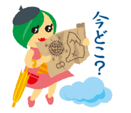 softly mystery-chan sticker #5501447