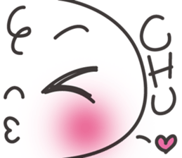 Feelings of Manju-kun sticker #5501573