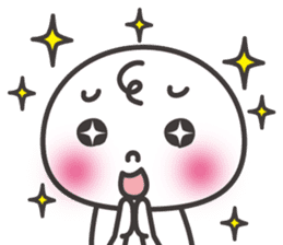 Feelings of Manju-kun sticker #5501576