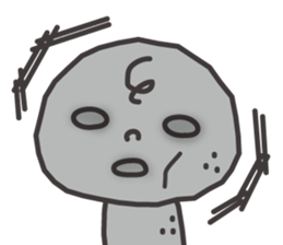 Feelings of Manju-kun sticker #5501581